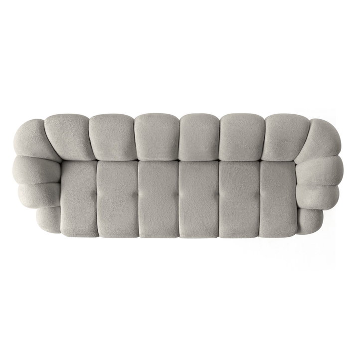 Atelier Del Sofa Octavio - Sofá de 4 Plazas Gris Atelier Del Sofa Octavio - Sofá de 4 Plazas Gris